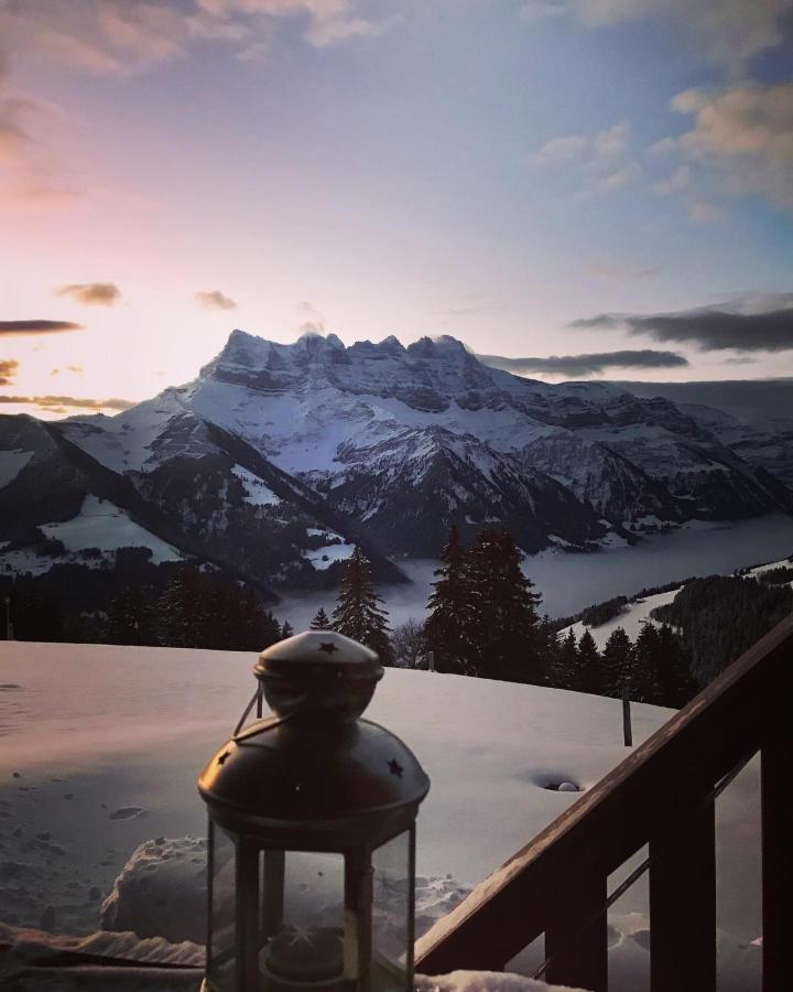Chalet Chanso Morgins Exterior foto