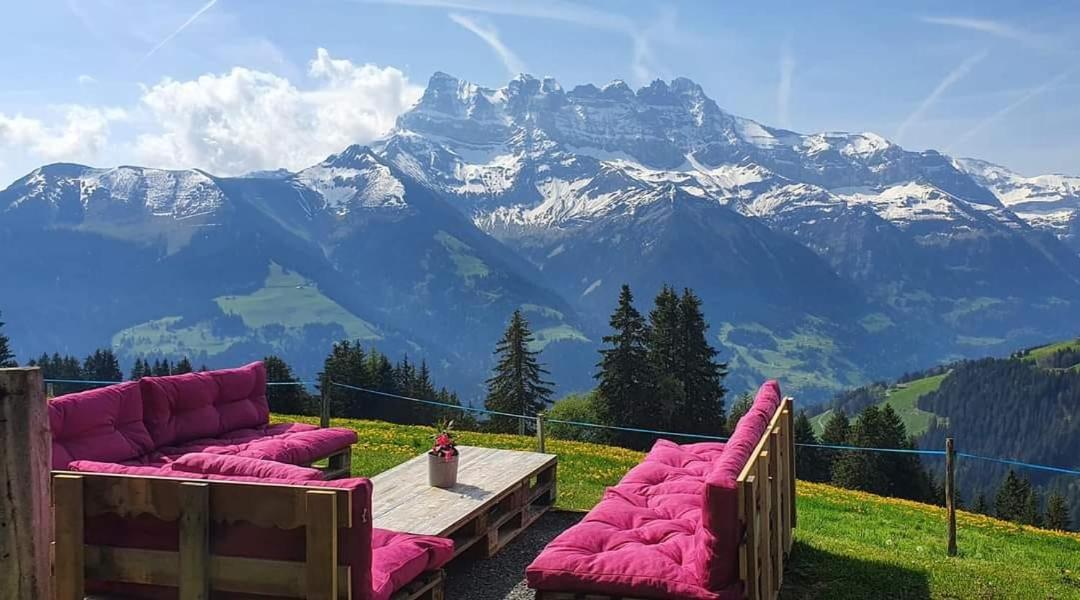 Chalet Chanso Morgins Exterior foto