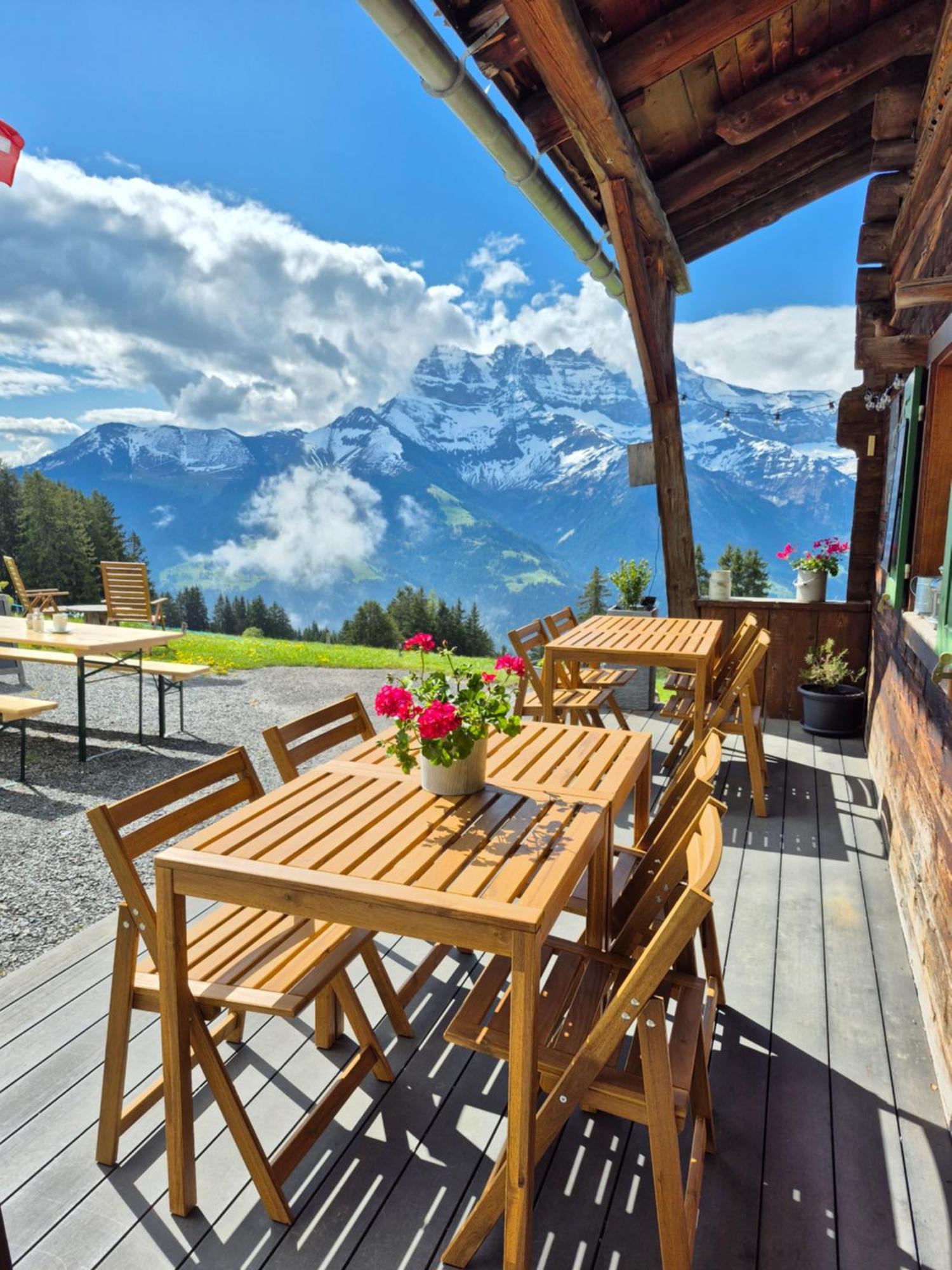 Chalet Chanso Morgins Exterior foto