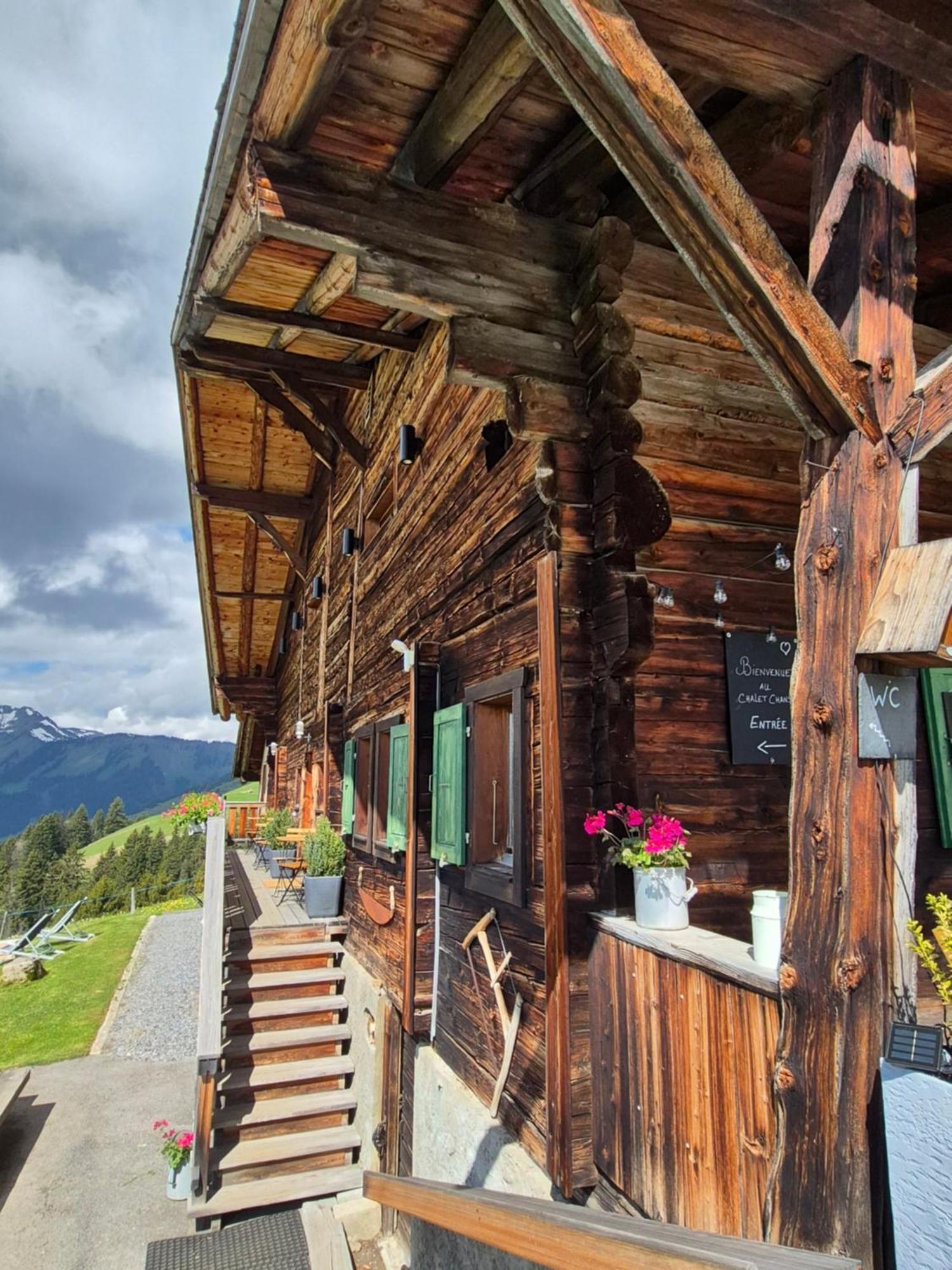 Chalet Chanso Morgins Exterior foto